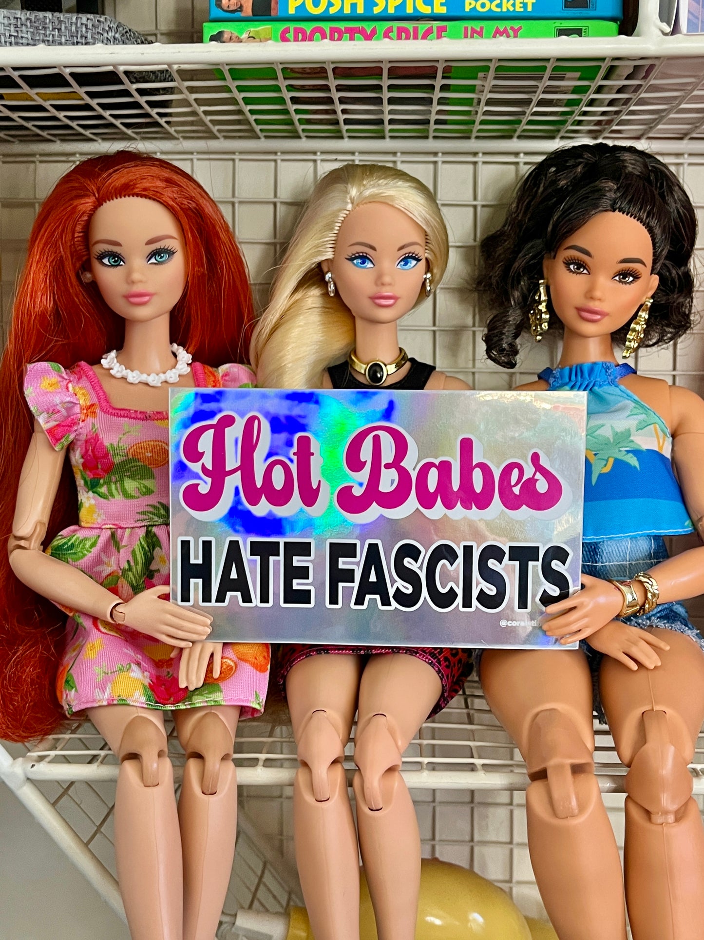 Hot Babes have Good Taste sticker