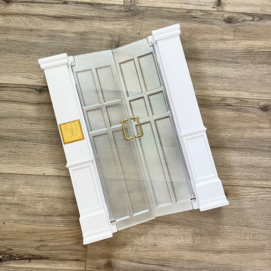 1/6 scale Rainbow High dollhouse front doors