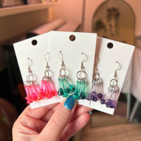 Mini Cluster Earrings