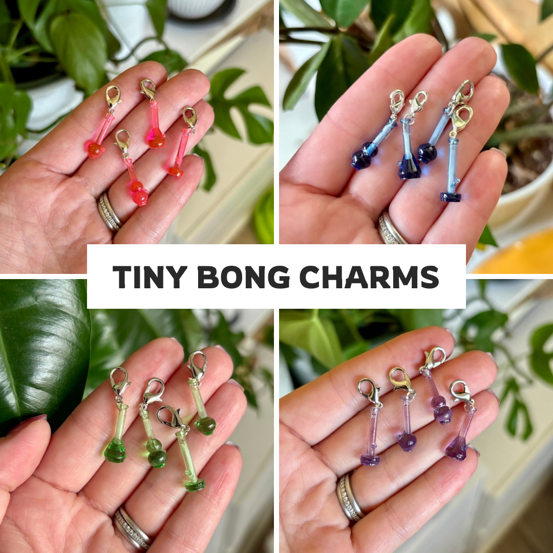 Tiny bong charms
