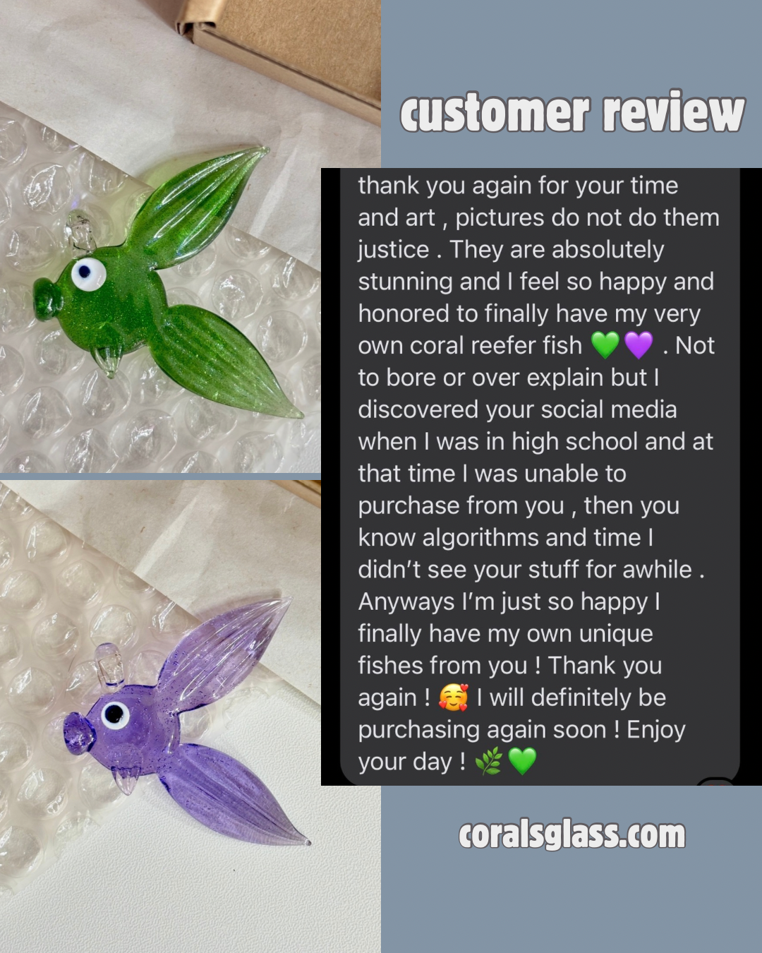 Reefer Fish made to order