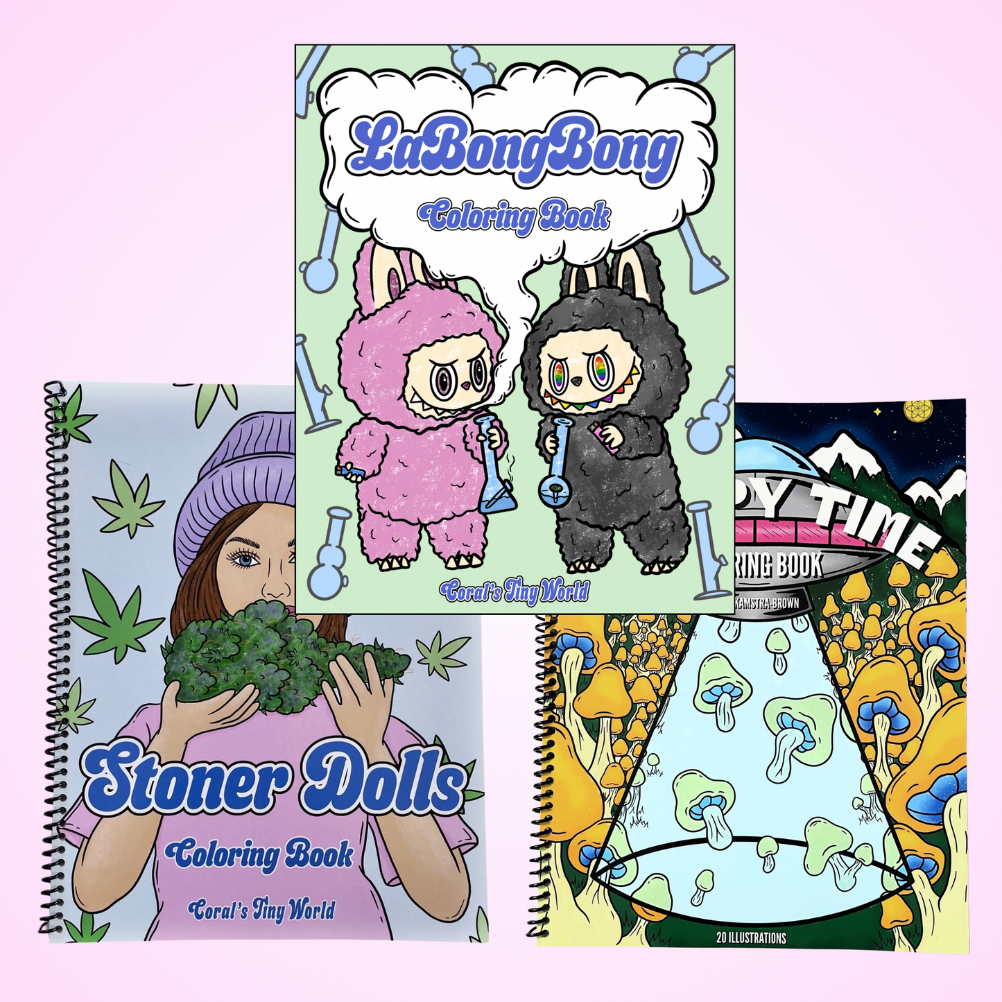 Stoner Dolls coloring book