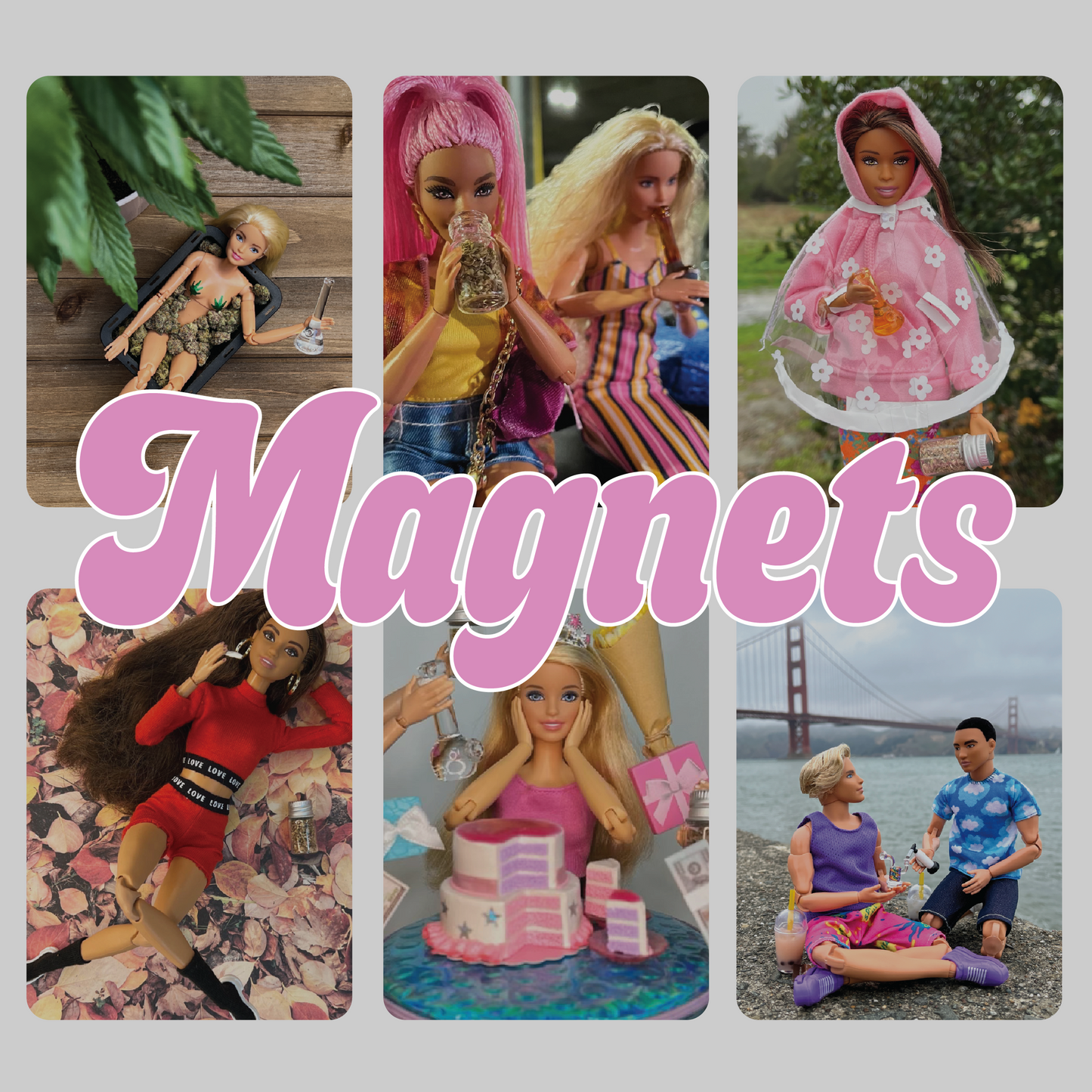 Stoner Doll Magnets