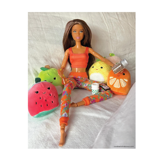 Orange Squish Sesh Print