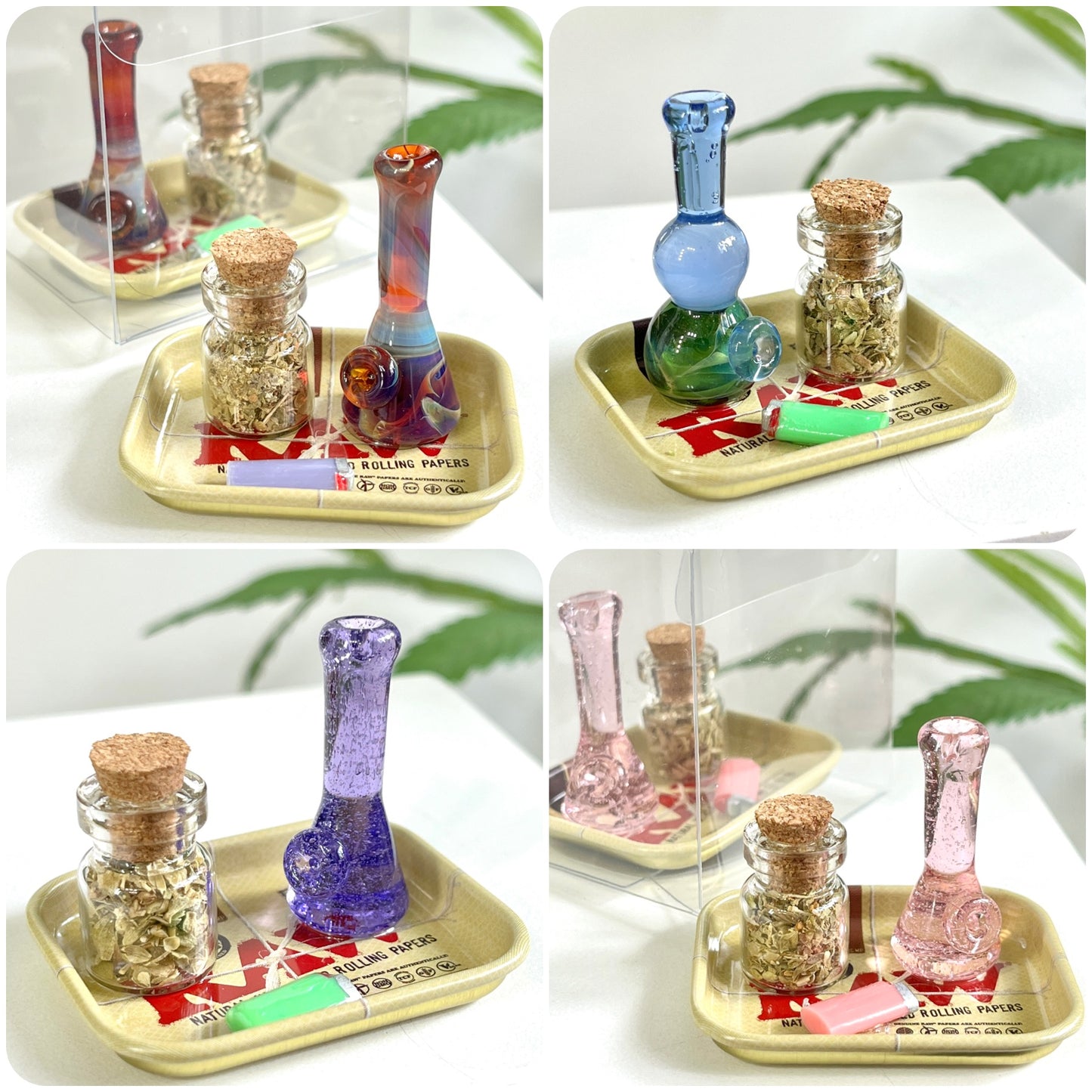 Wholesale Glass Piece Tray Sets