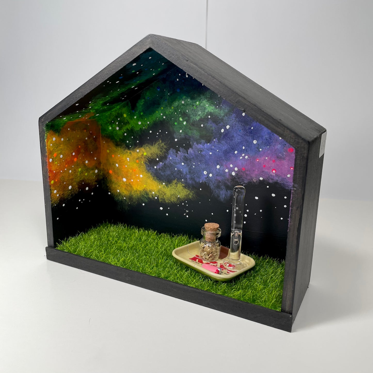 Night Sky Diorama W/ UV Reactive Glass