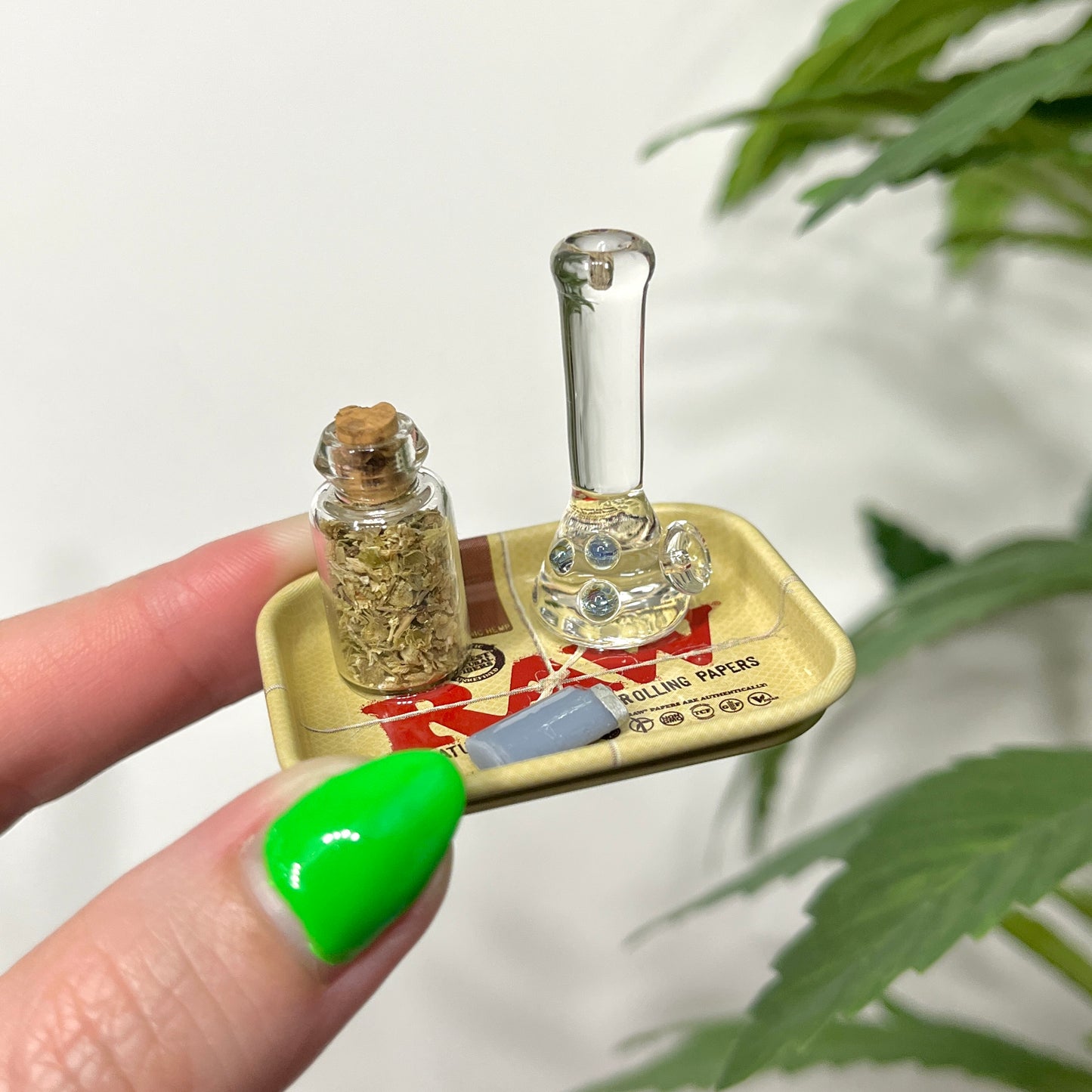 Clear Miniature Solid Glass Sculptures