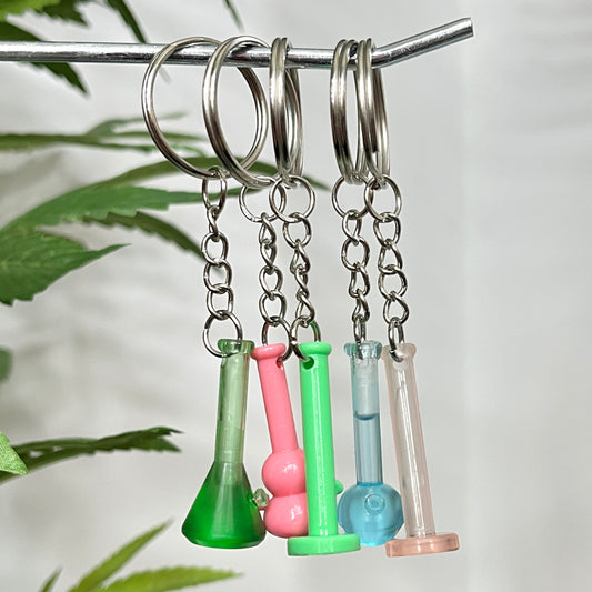 Mini bong keychains
