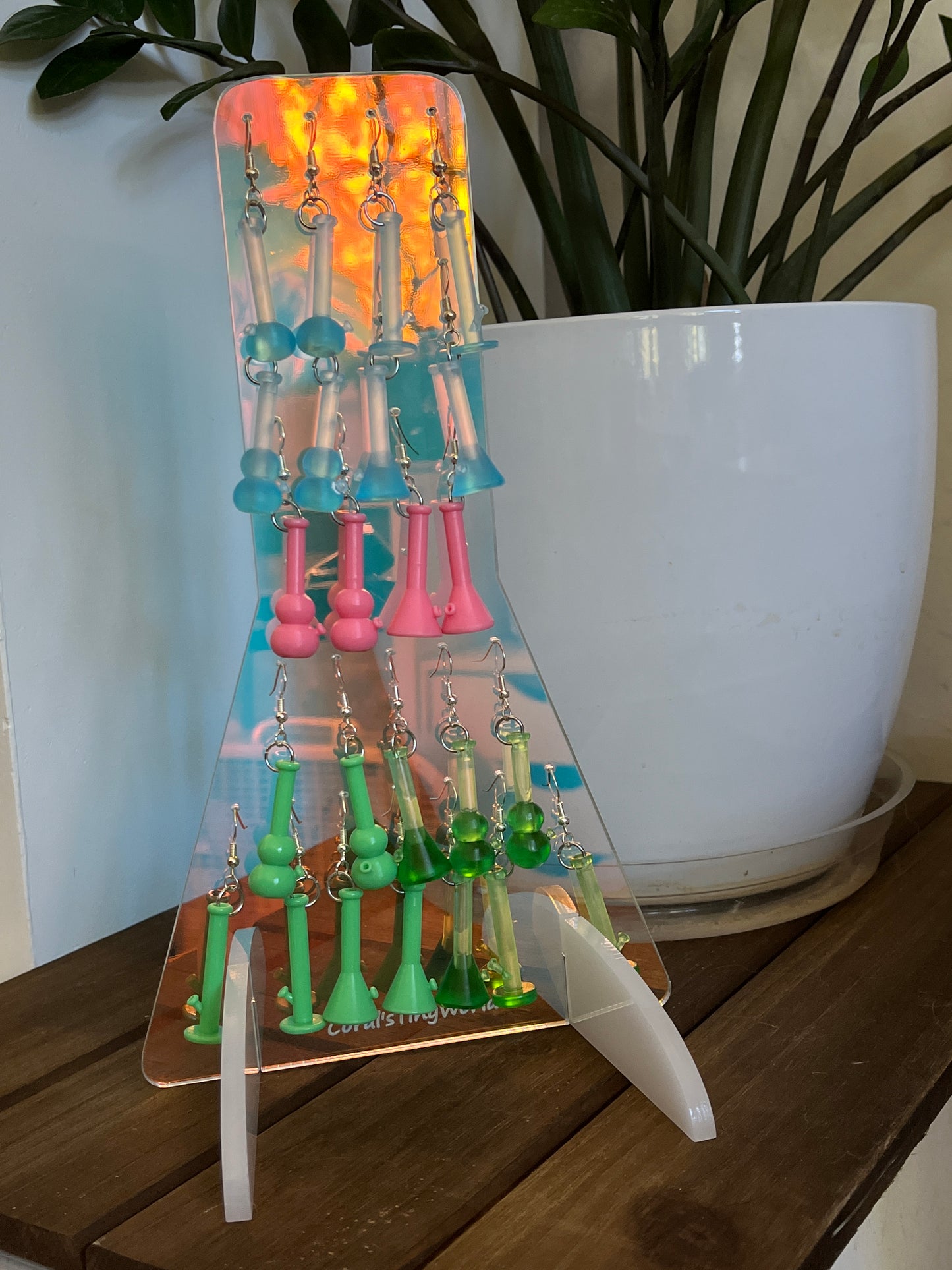 Acrylic Earring Stand