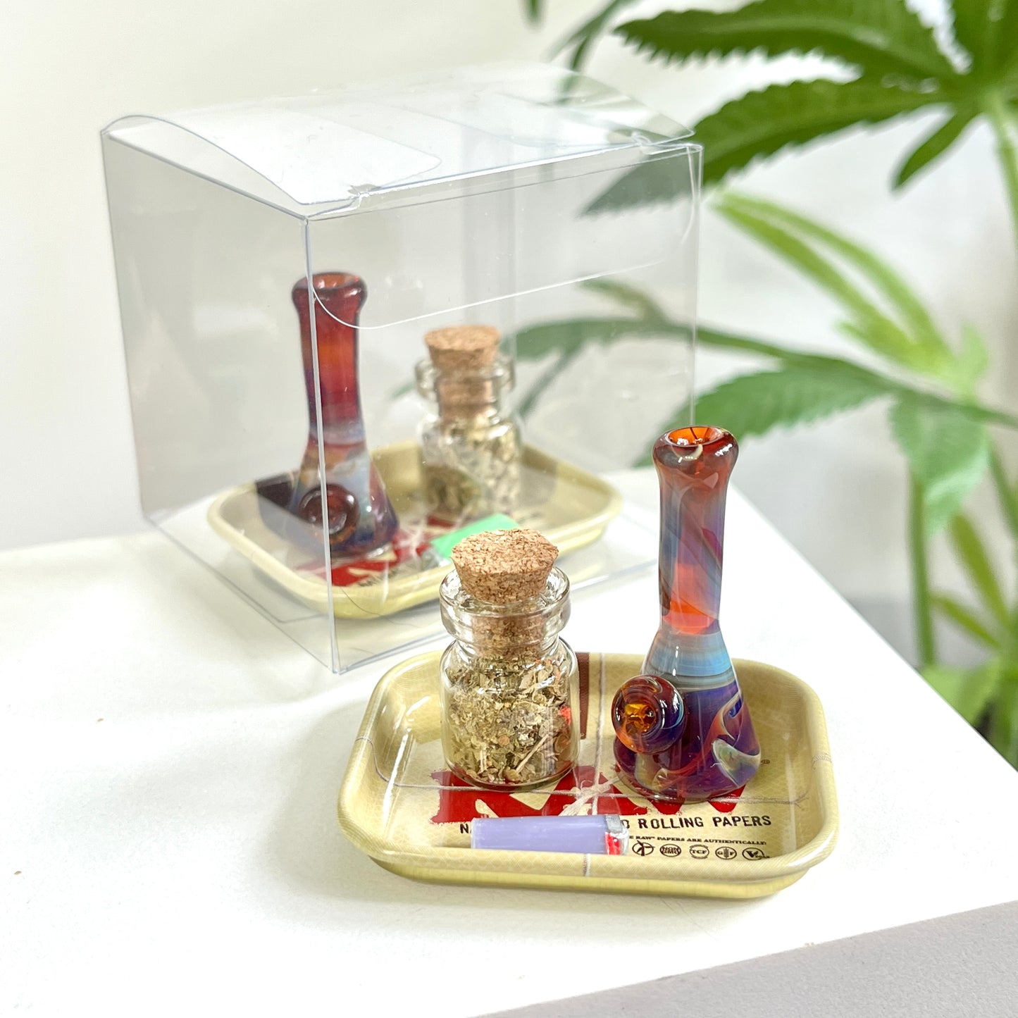 Wholesale Glass Piece Tray Sets