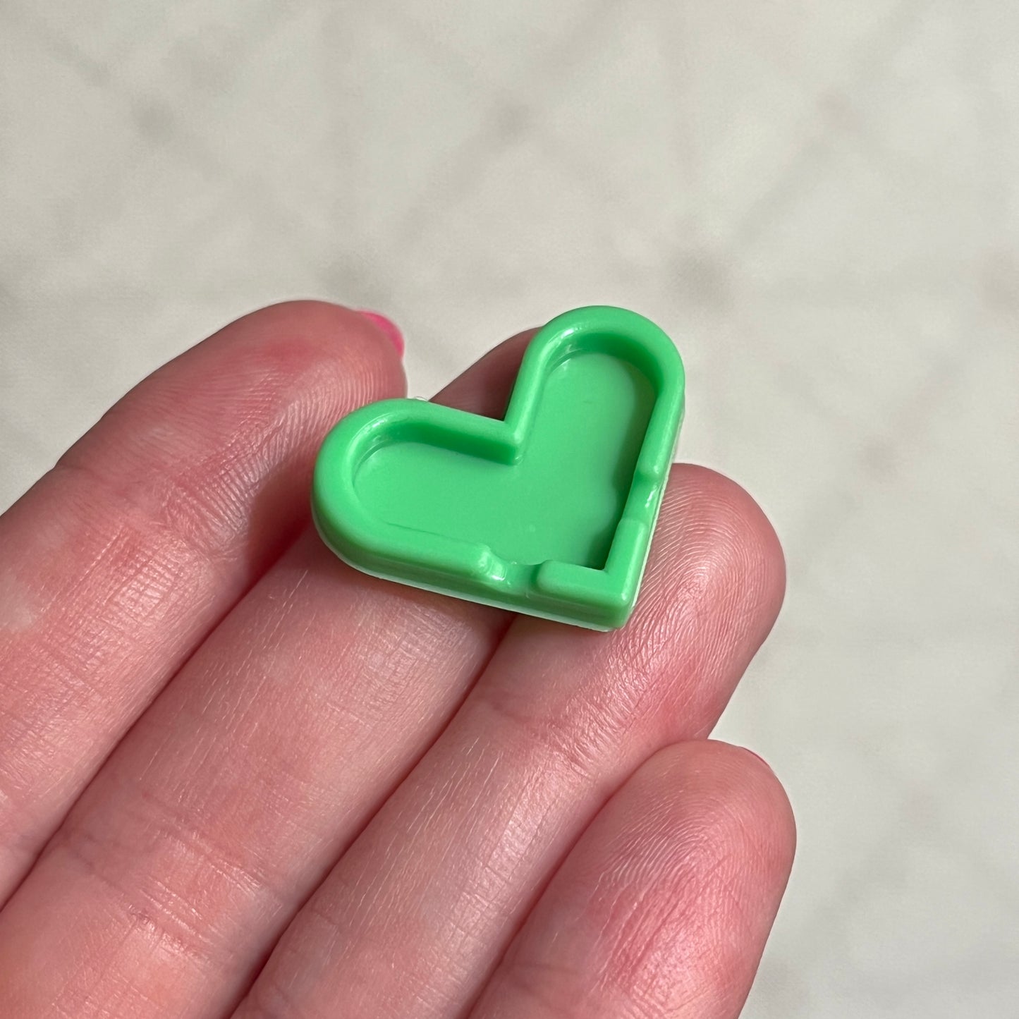 Miniature Heart Ashtrays (1/6 scale)