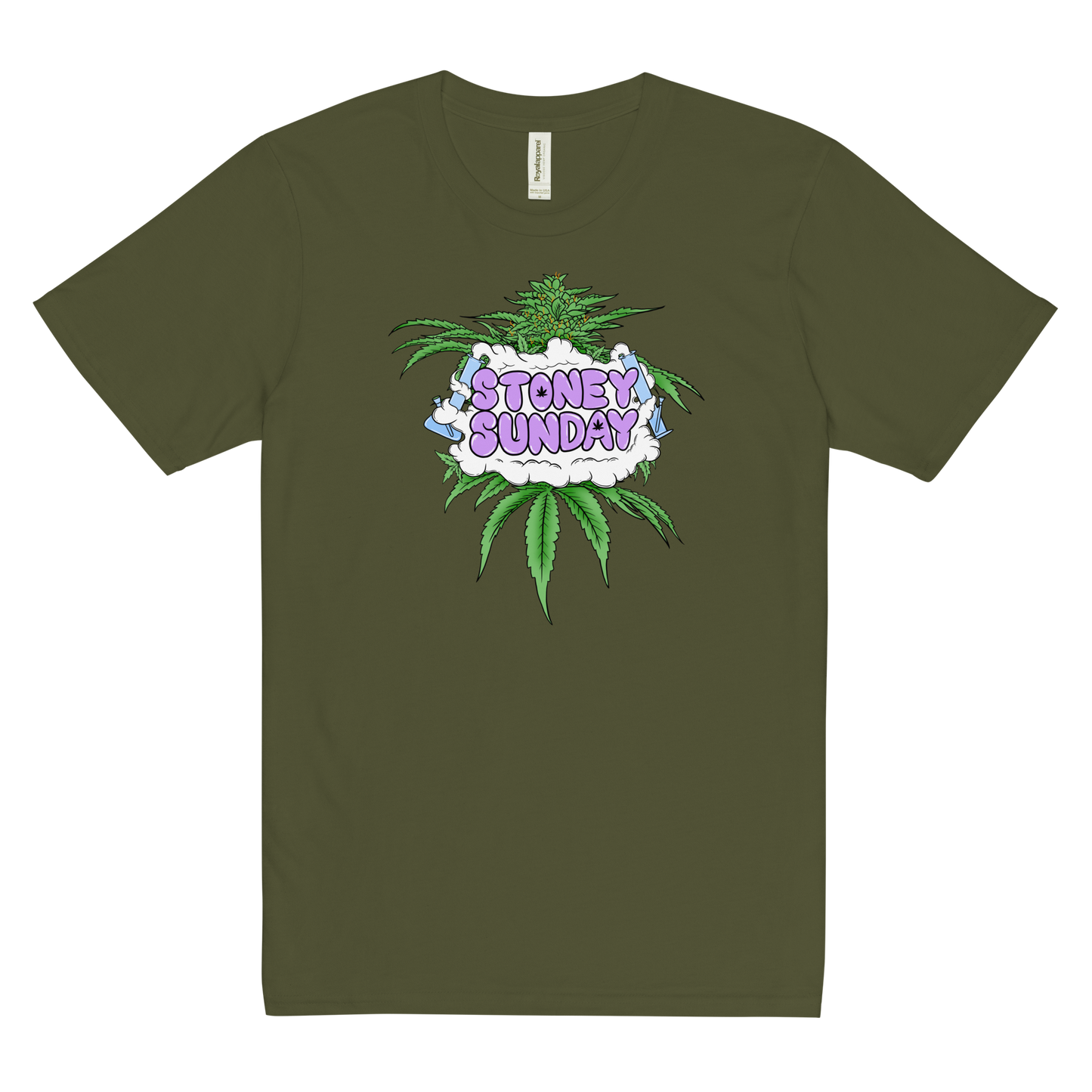 Stoney Sunday Bud Hemp Tee