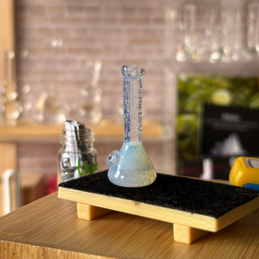 “secret white” Solid Glass Miniature