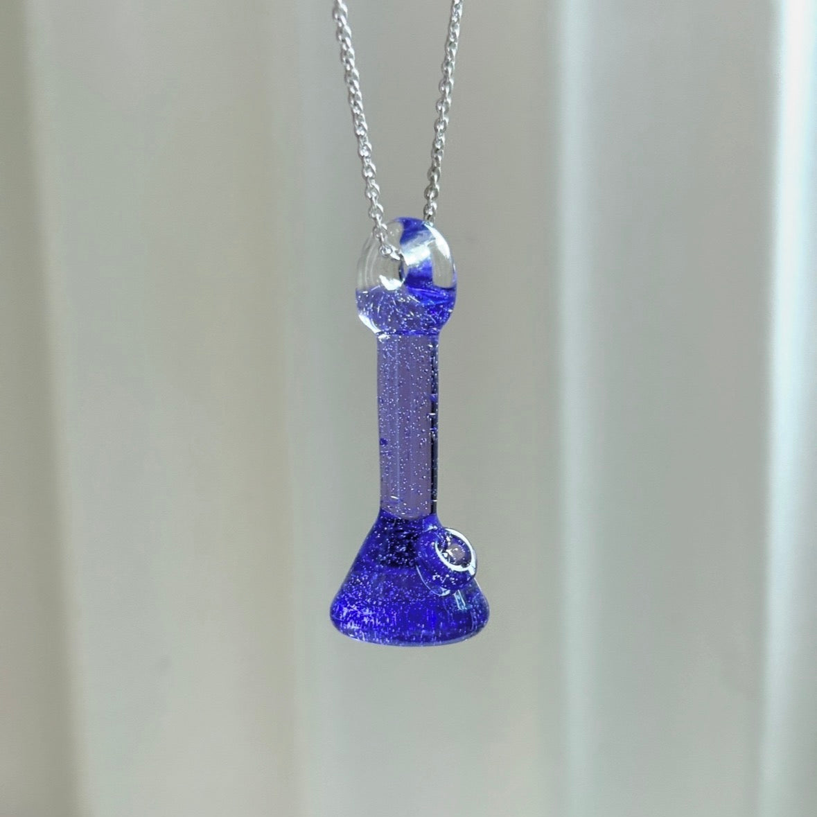 Purple Glass Pendant