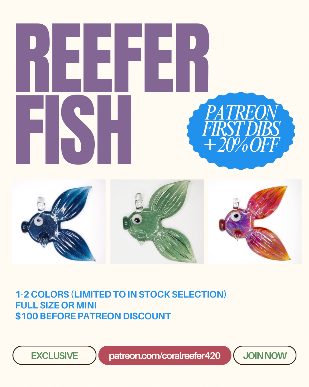 Reefer Fish custom preorder