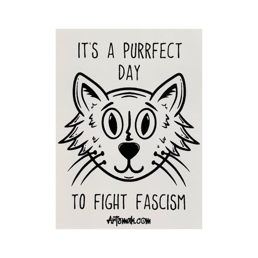 Purrfect Day sticker