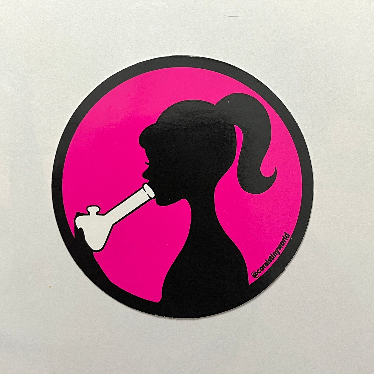 Pink Lady sticker