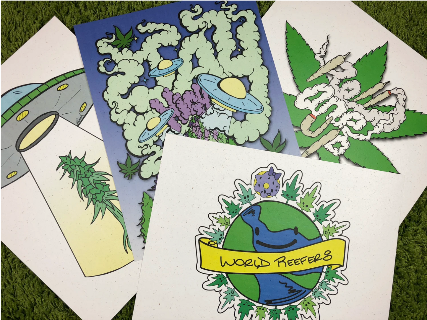 2 Random Hemp Posters