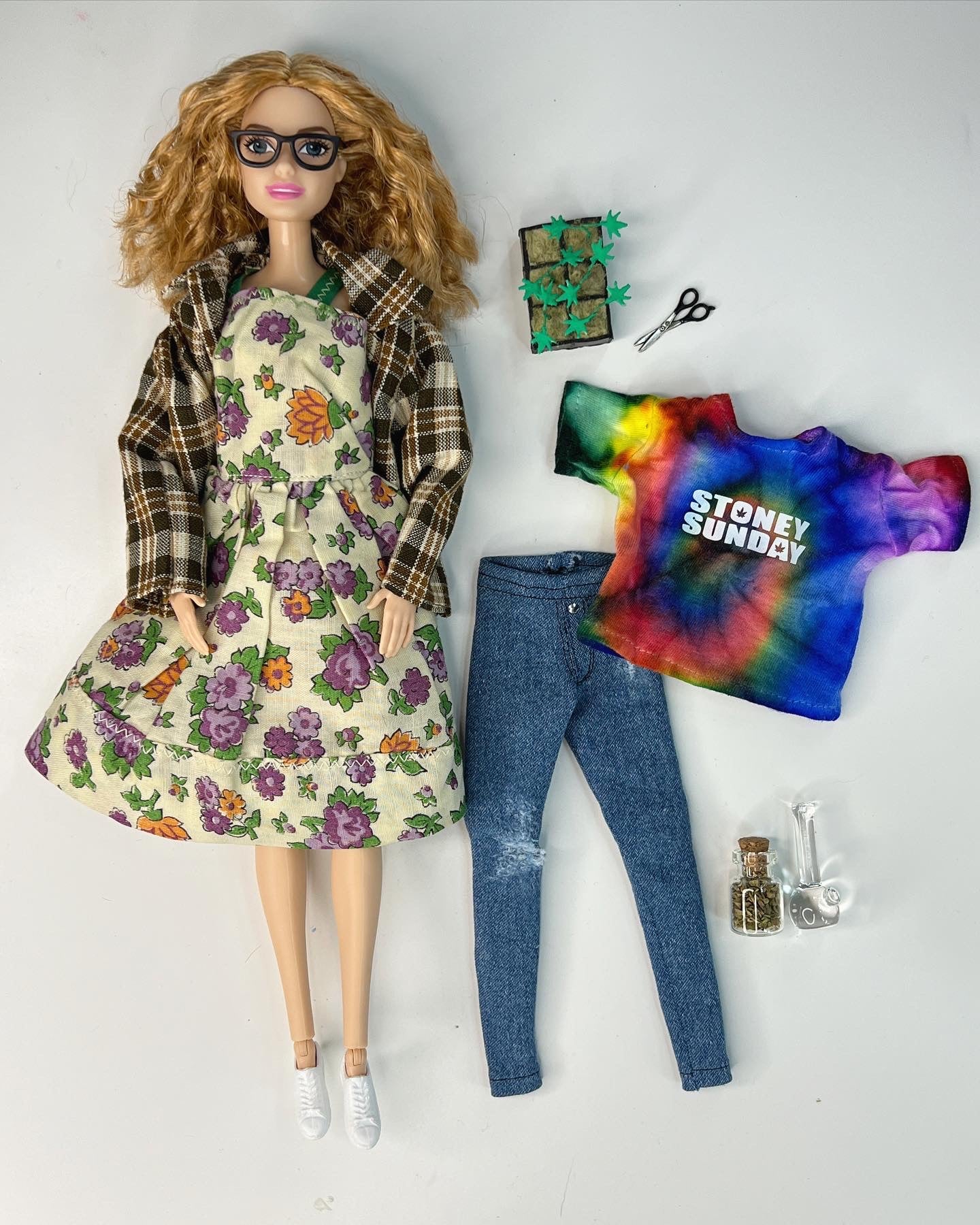 Custom Stoner Doll Set