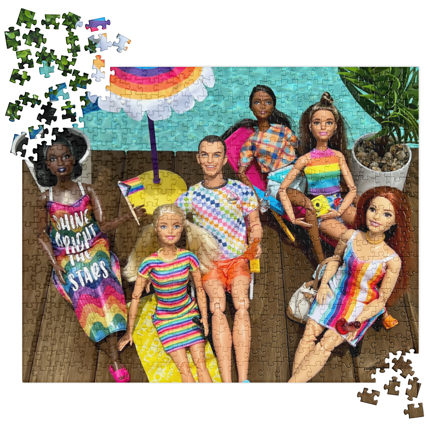 Pride Pool Party Jigsaw puzzle